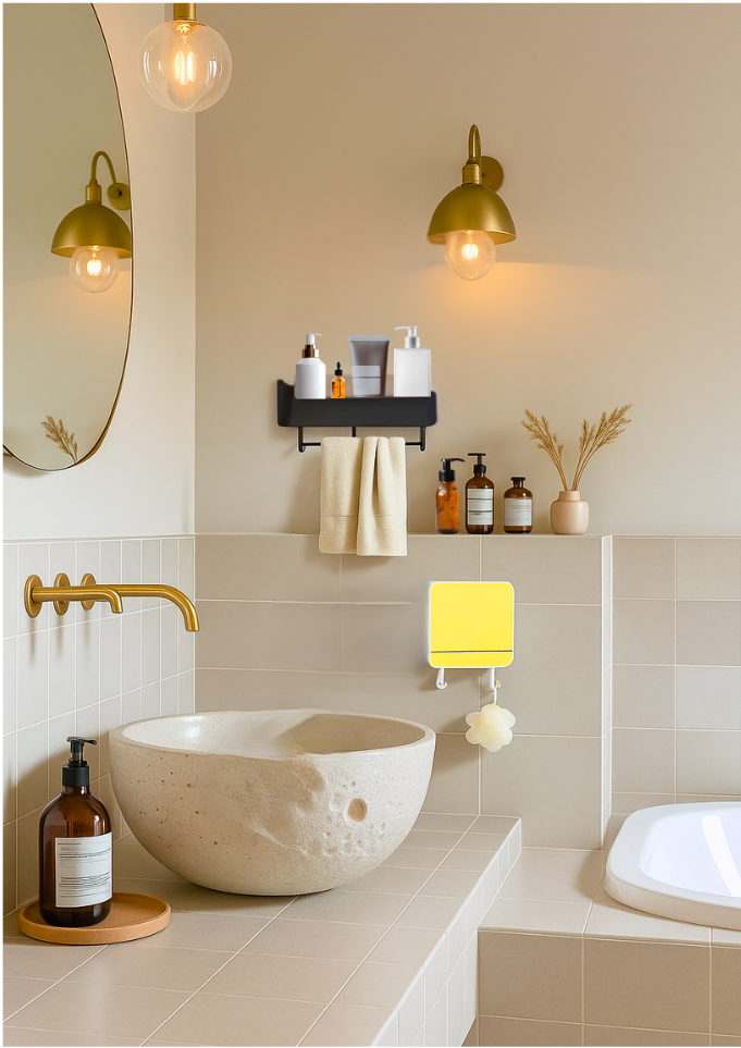 Pack Menage (Porte Savon + organisateur de douche)